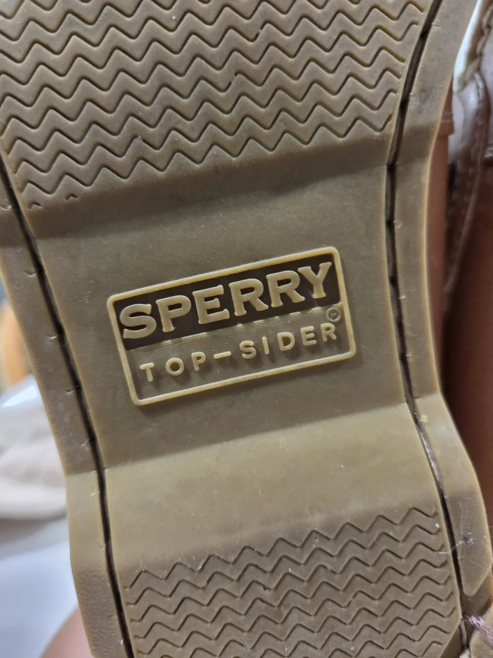 Sperry Authentic Original 2-Eye Leather Boat Shoes Brown Men’s 13
